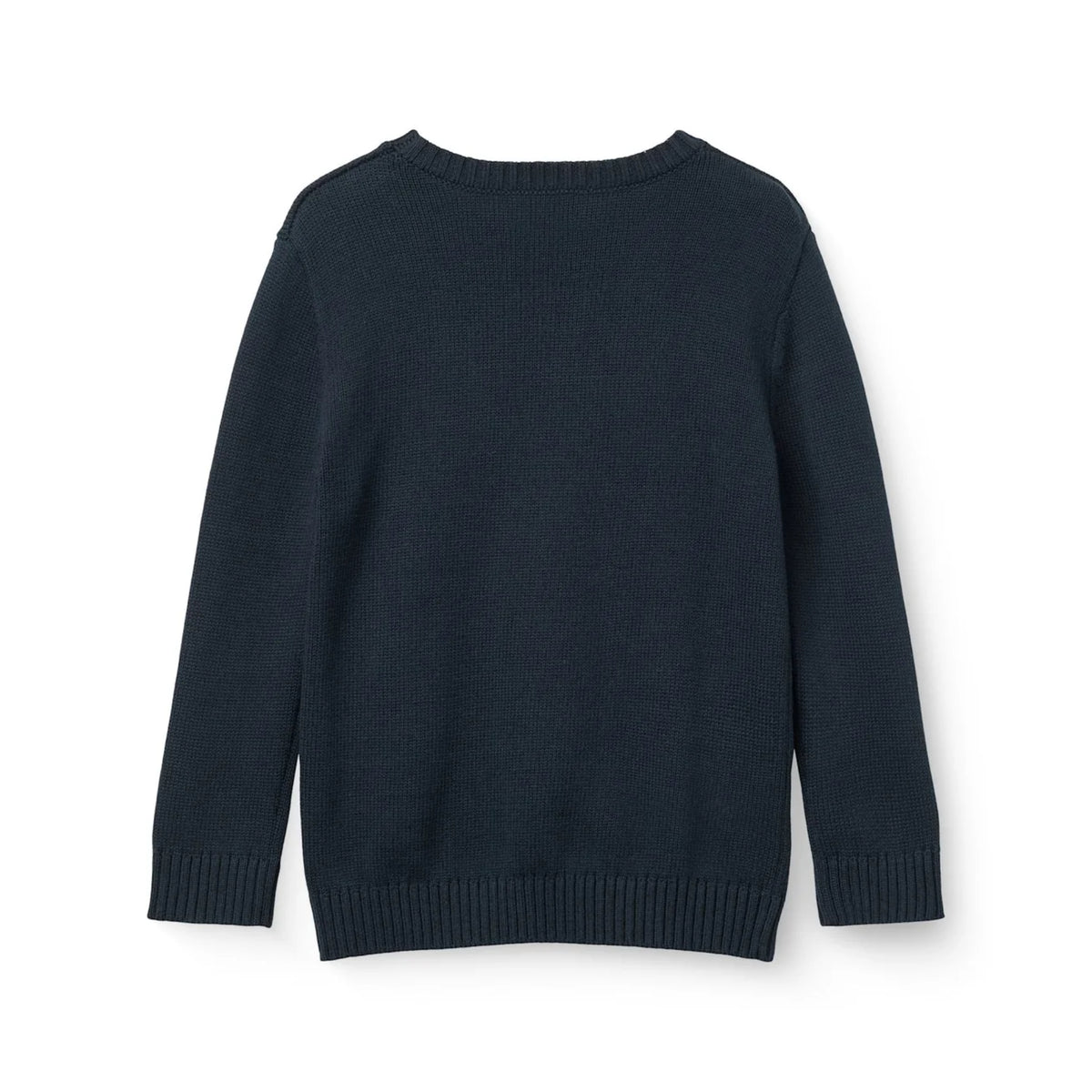 Navy Rocket Intarsia Sweater