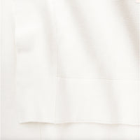 White Knit Blanket