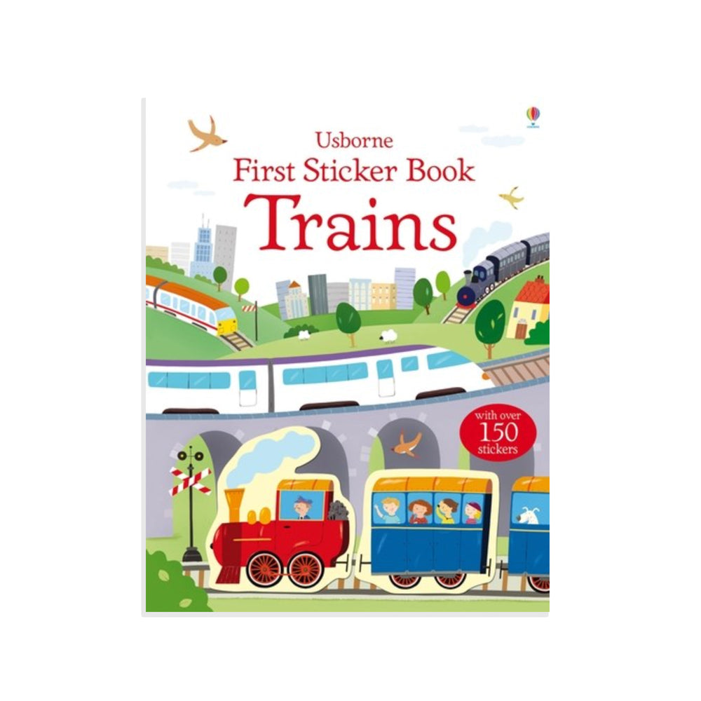 First Sticker Book Trains