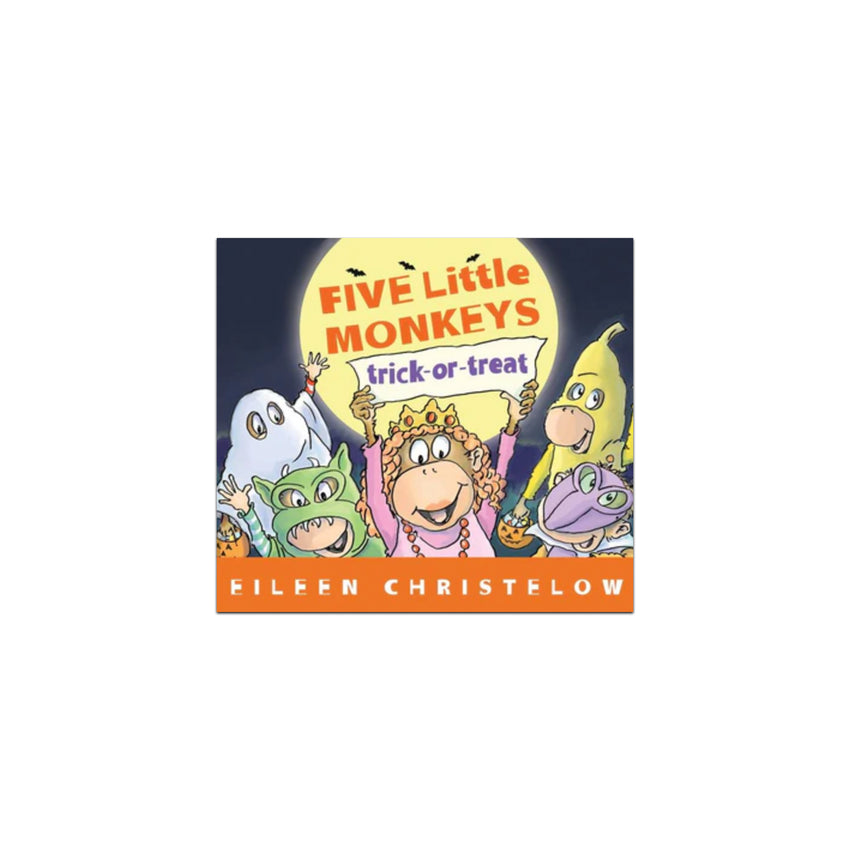 Five Little Monkeys Trick or Treat (Board Book)