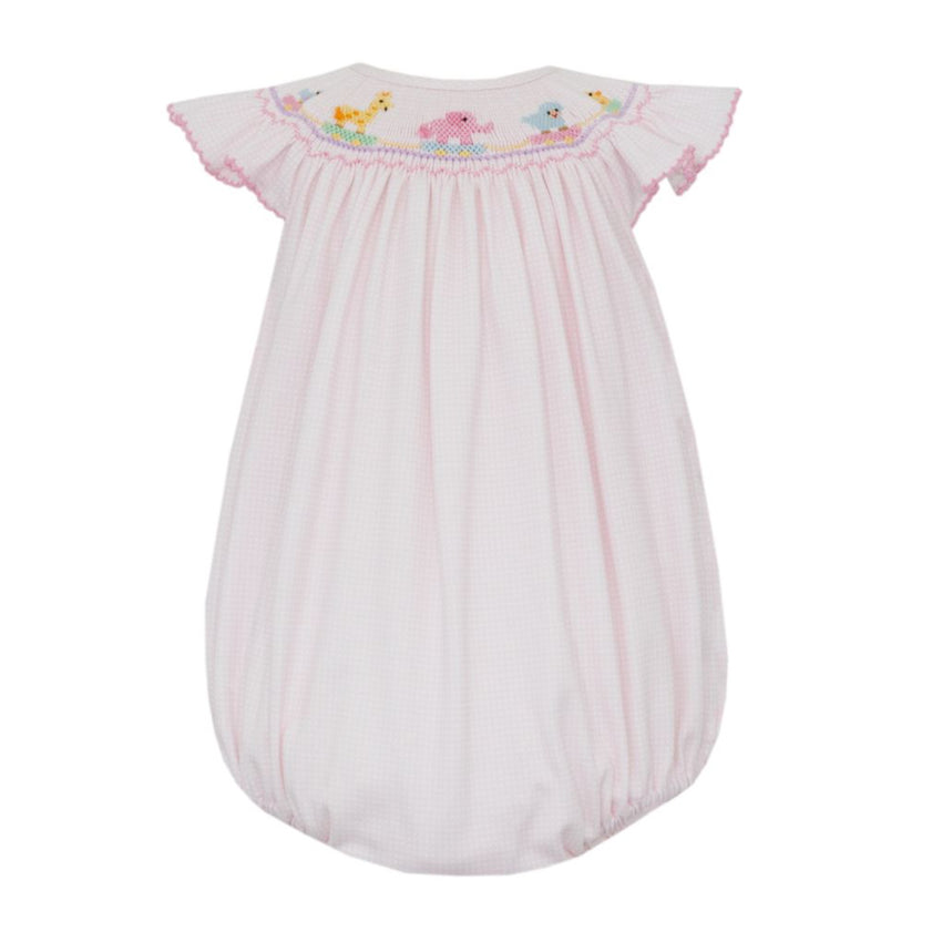 Pink Gingham Toy Parade Bubble