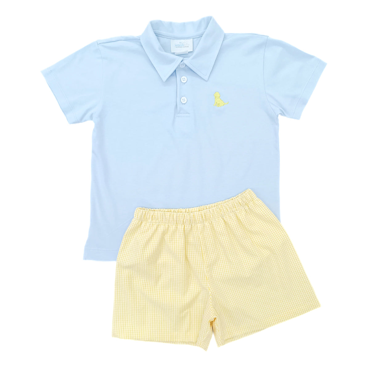 Puppy Light Blue Polo