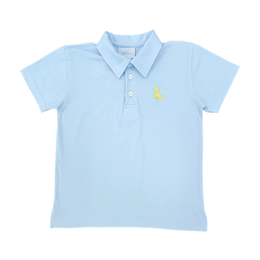 Puppy Light Blue Polo