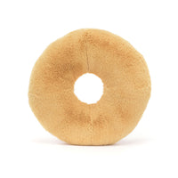 Other side of pink donut stuffed toy 