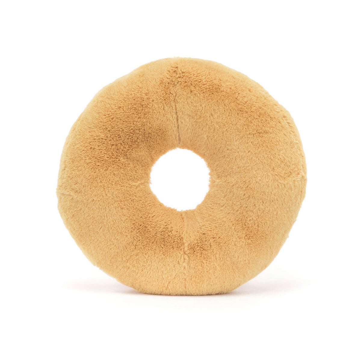 Other side of pink donut stuffed toy 