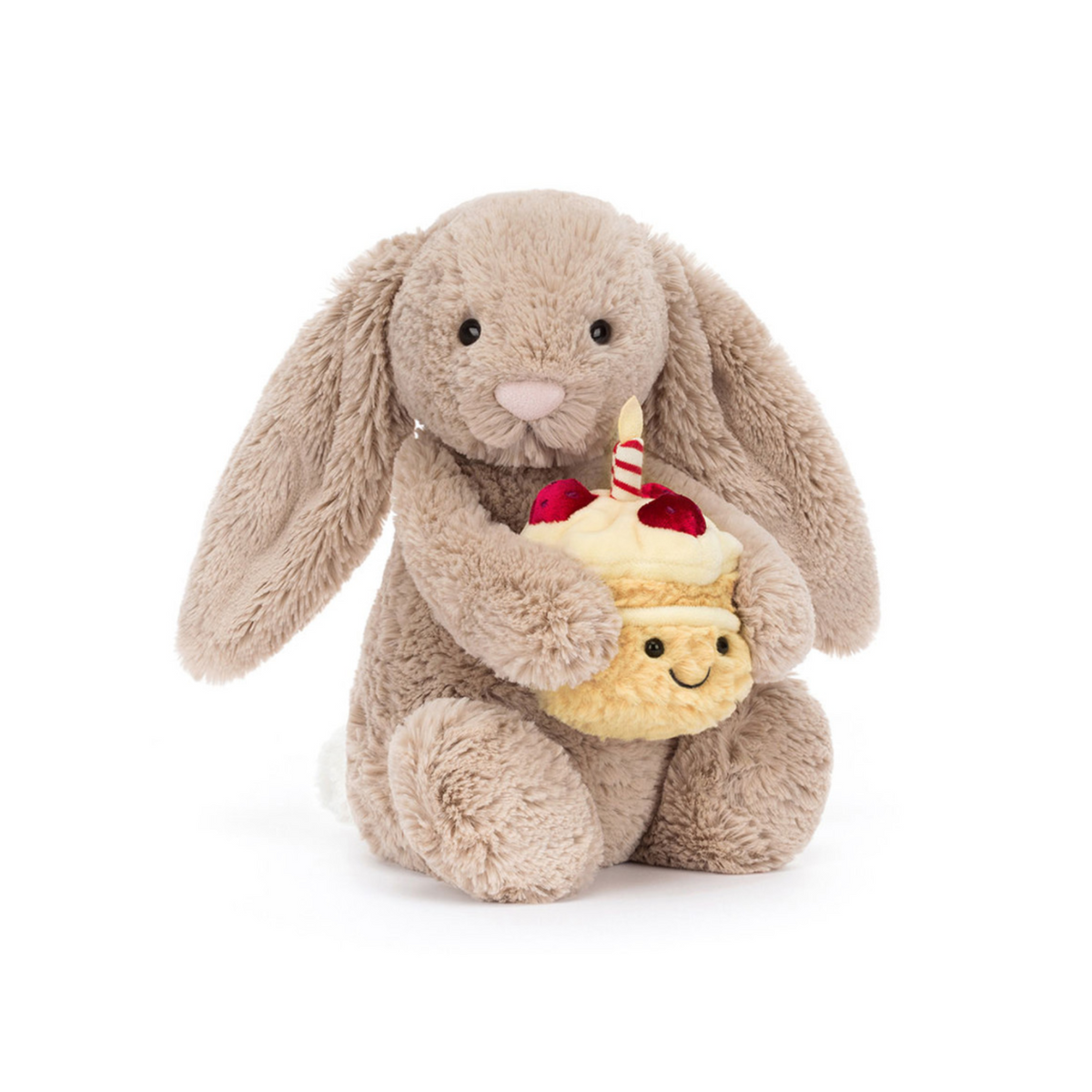 Bashful Beige Birthday Bunny
