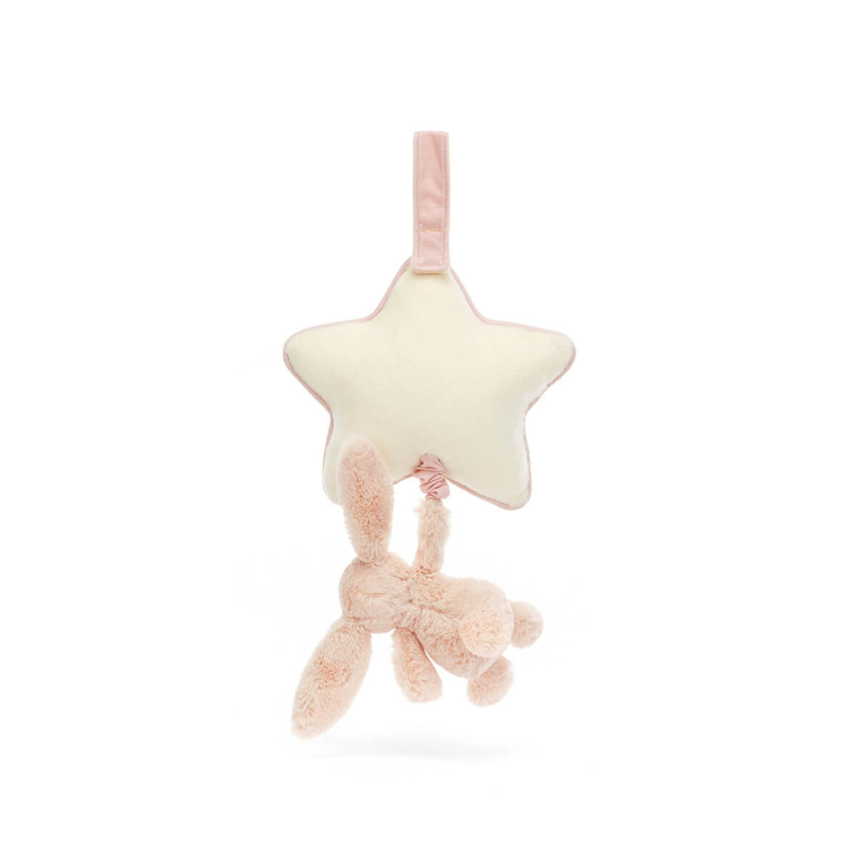 Bashful Blush Bunny Musical Pull