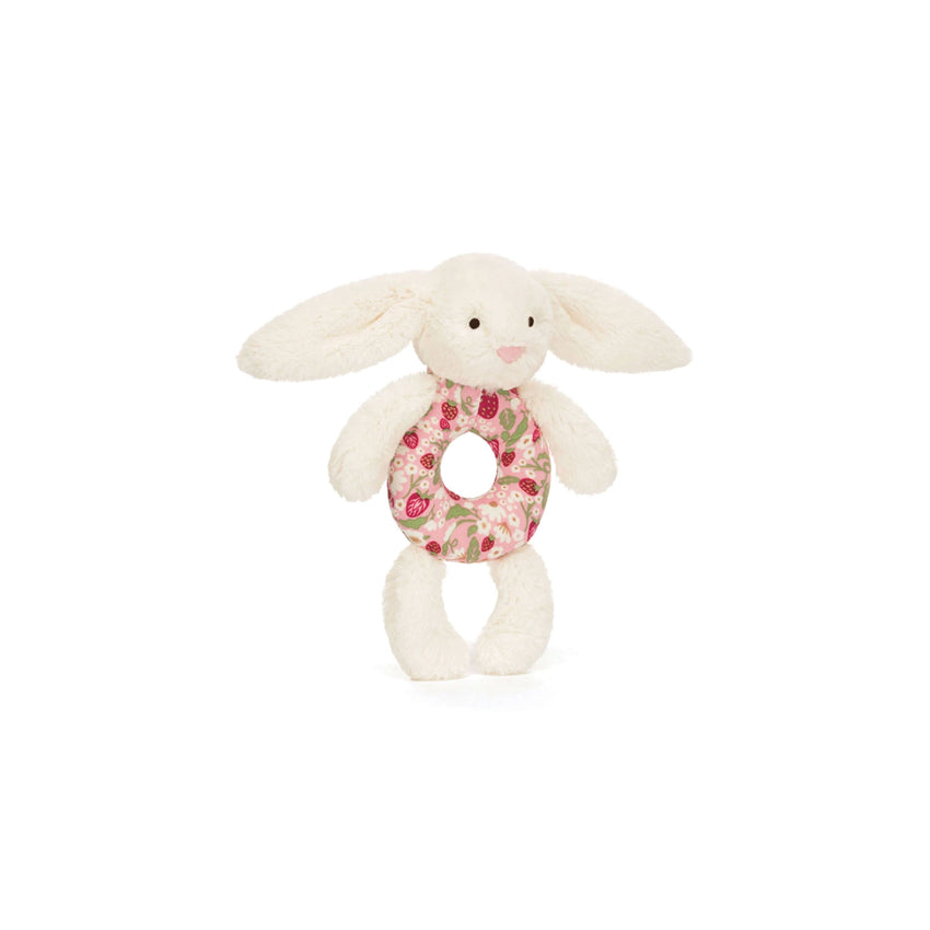 Berry Blossom Bunny Rattle