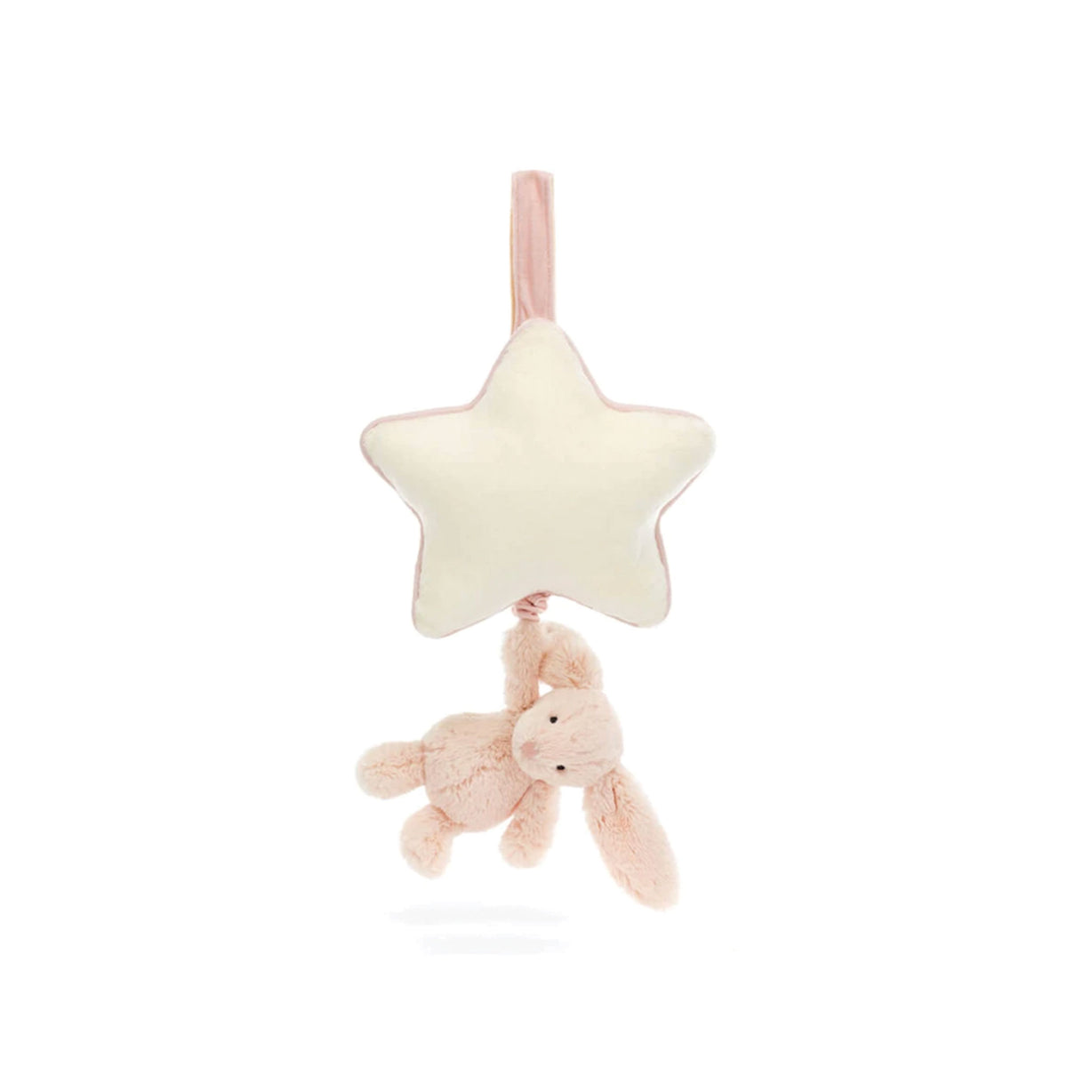 Bashful Blush Bunny Musical Pull