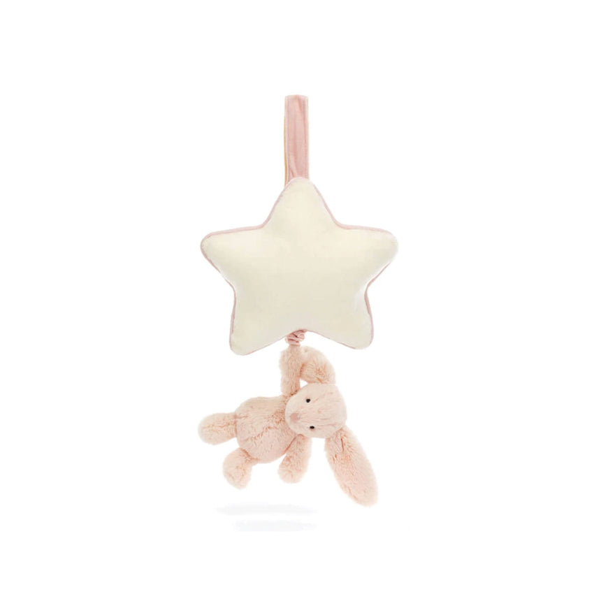 Bashful Blush Bunny Musical Pull