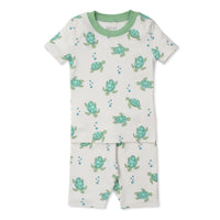 Playful Turtles Short Pajamas