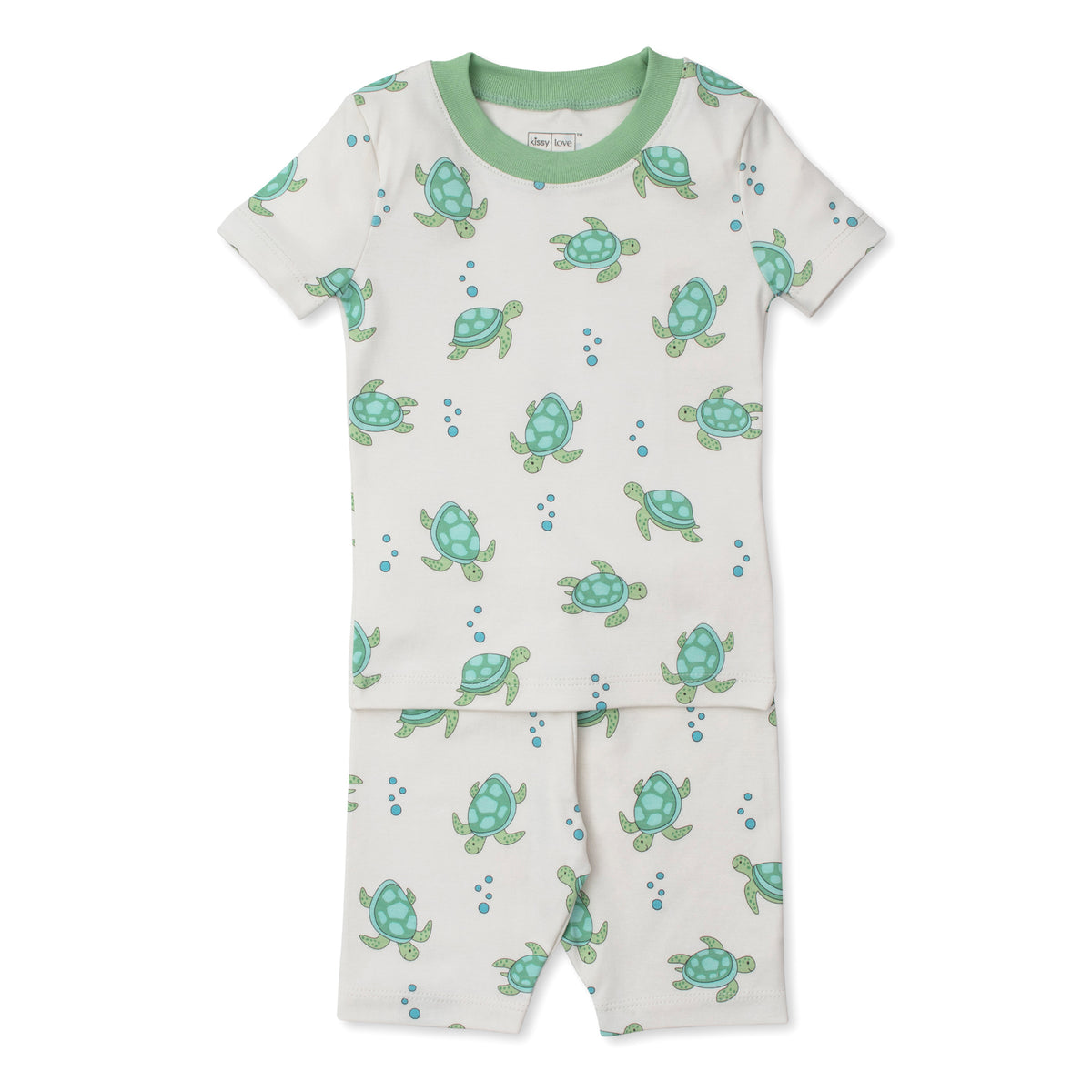 Playful Turtles Short Pajamas