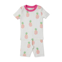 Fancy Pineapples Short Pajamas