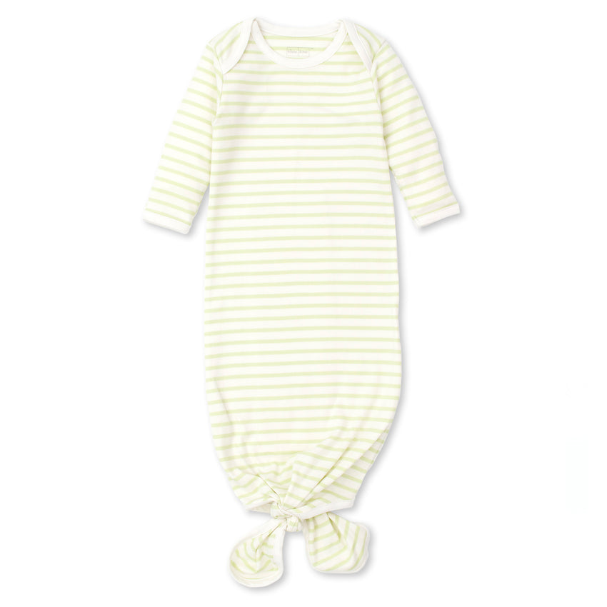 Stripe Knotted Sack in Green