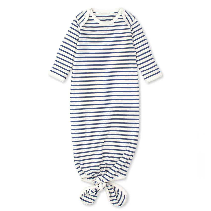 Stripe Knotted Sack in Navy