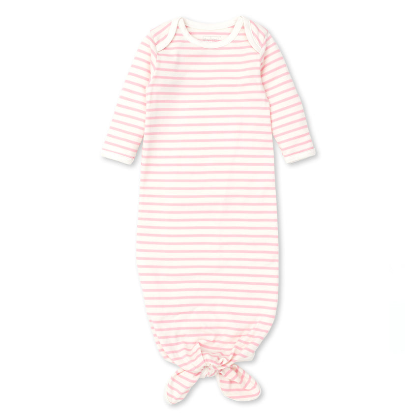 Stripe Knotted Sack in Pink