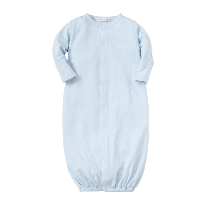 Light Blue with White Dots Converter Gown