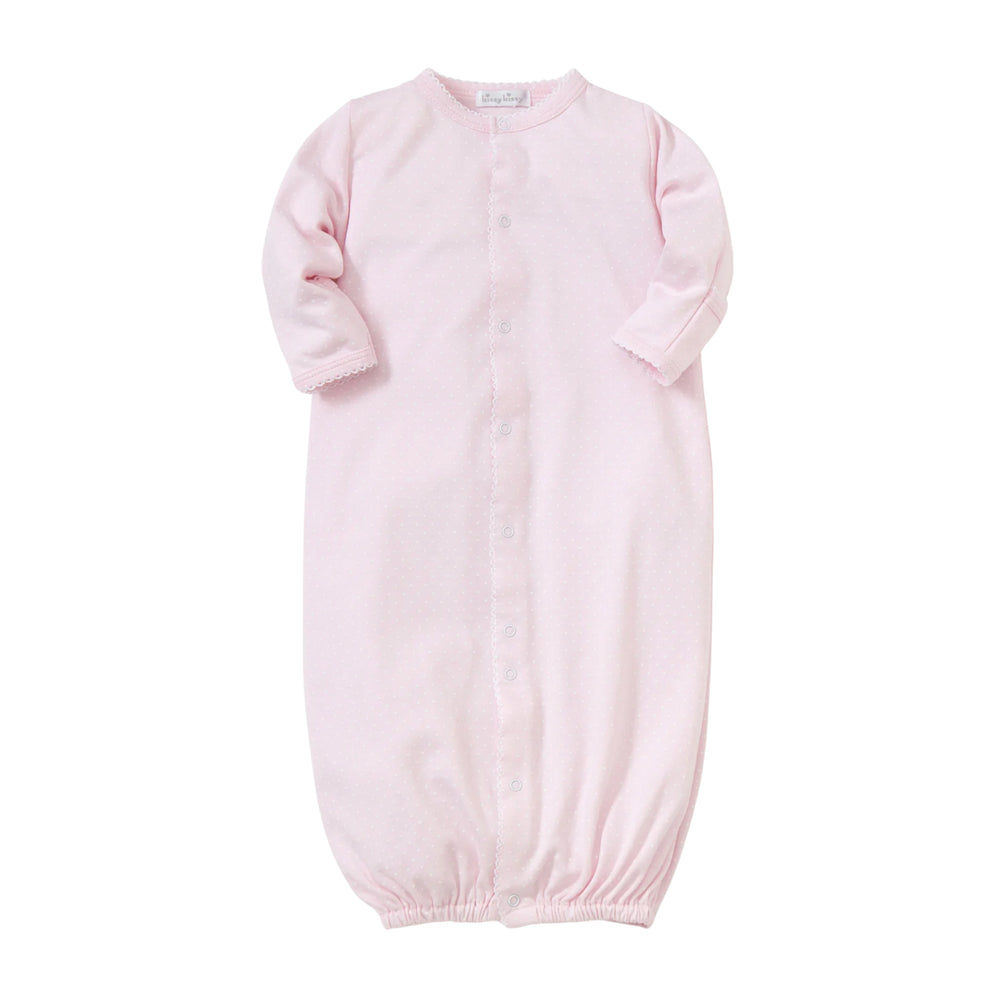 Pink with White Dots Converter Gown