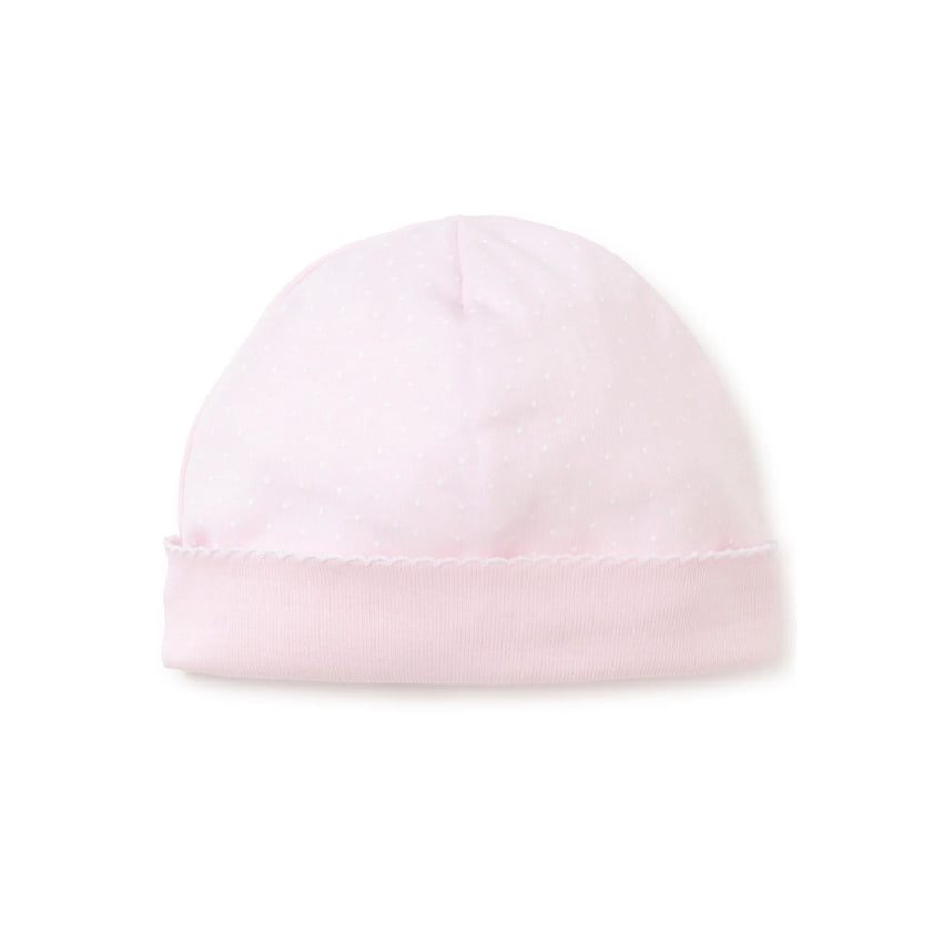 Pink with White Dots Print Hat