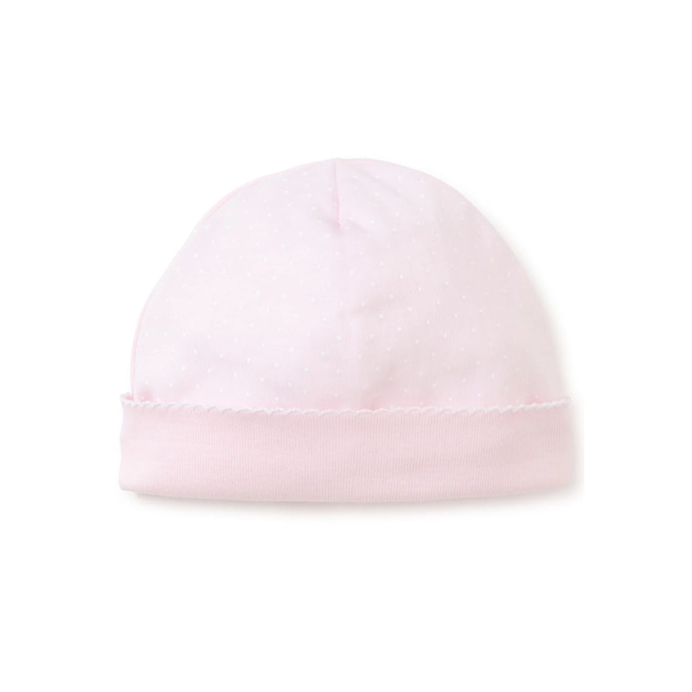 Pink with White Dots Print Hat