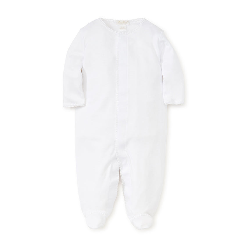Classic White Trim Footie