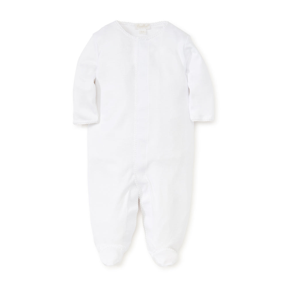 Classic White Trim Footie