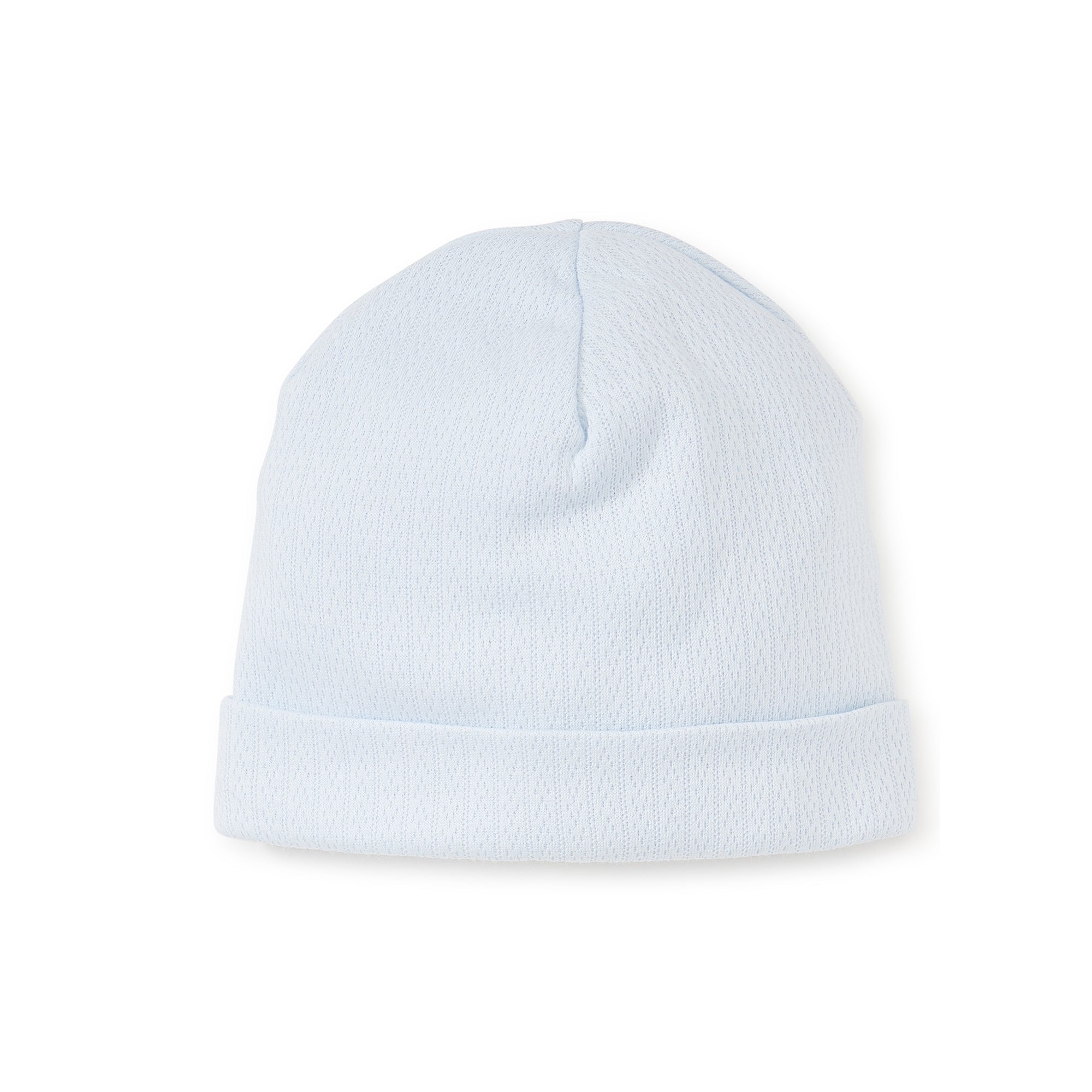 Light Blue Pointelle Hat