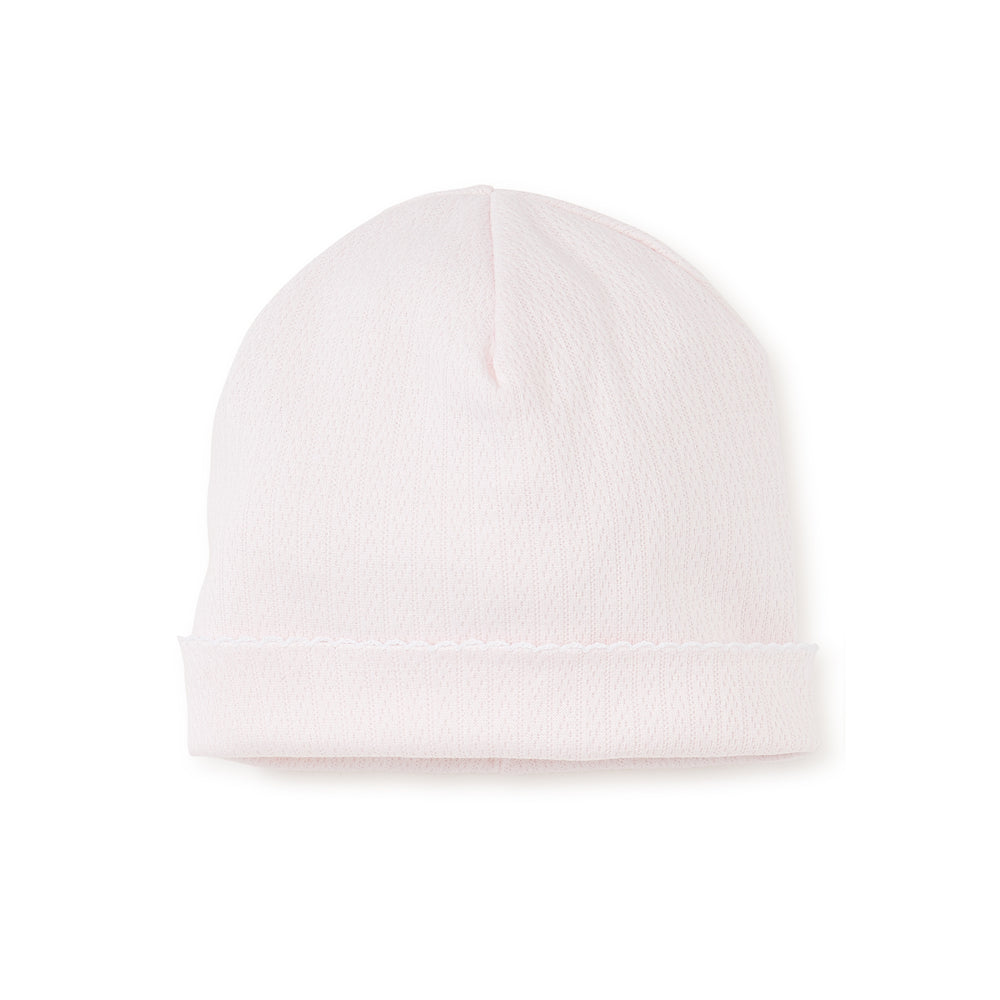 Pink Pointelle Hat
