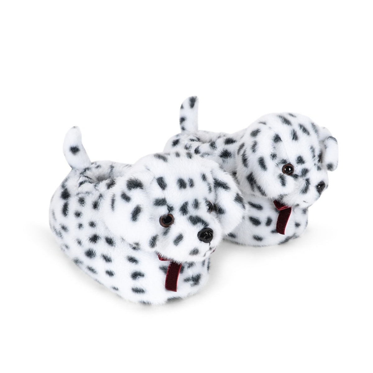 Dalmatian Footie Slippers