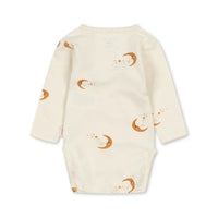 Organic Basic Bodysuit in Moon