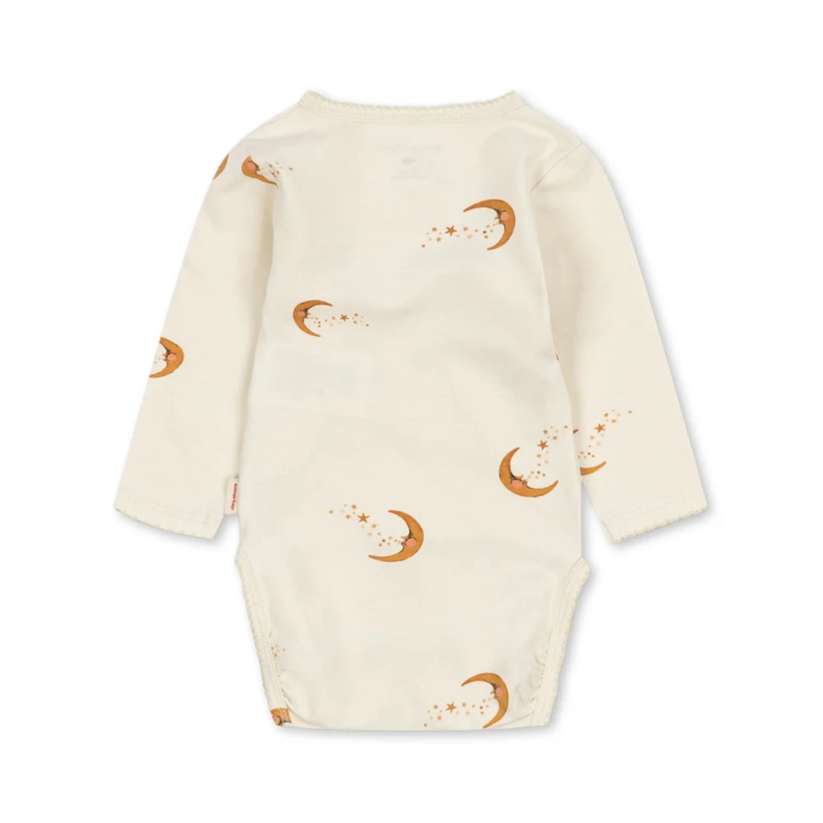 Organic Basic Bodysuit in Moon