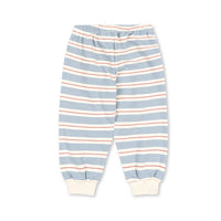 Spotty Sweatpants in Tocororo Stripe