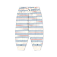 Spotty Sweatpants in Tocororo Stripe