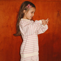 Spotty Sweatpants in Lolly Stripe