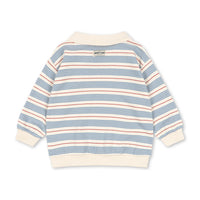 Spotty Sweatshirt in Tocororo Stripe