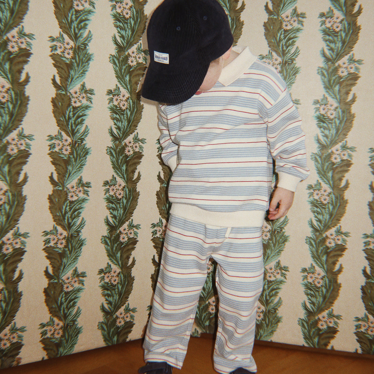 Spotty Sweatpants in Tocororo Stripe