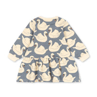 Swan Sweatshirt Dress