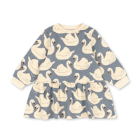 Swan Sweatshirt Dress