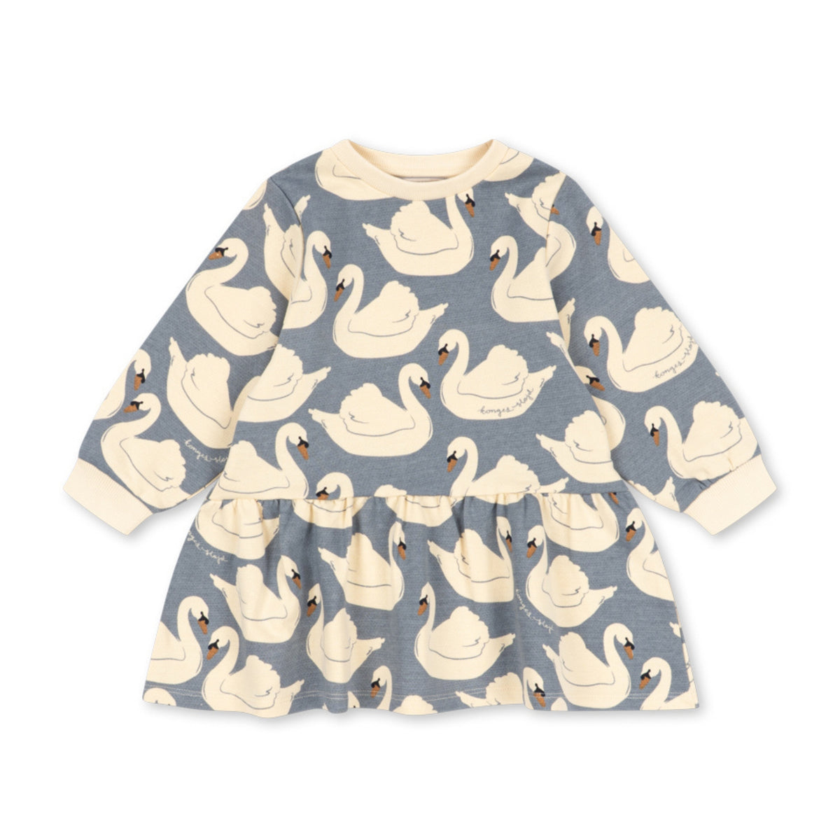 Swan Sweatshirt Dress