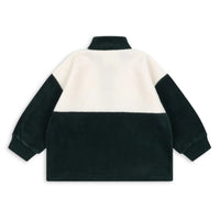 Tavi Half Zip in Scarab Green