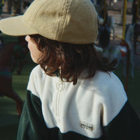 Tavi Half Zip in Scarab Green