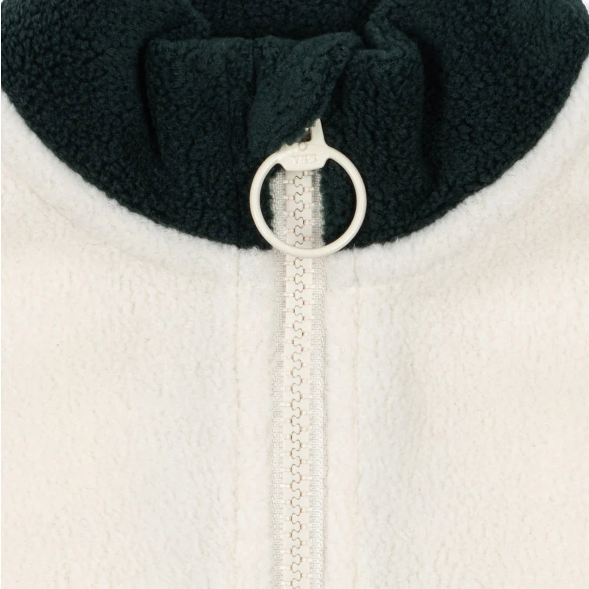 Tavi Half Zip in Scarab Green