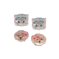 Puppy and Kitty Hair Clips
