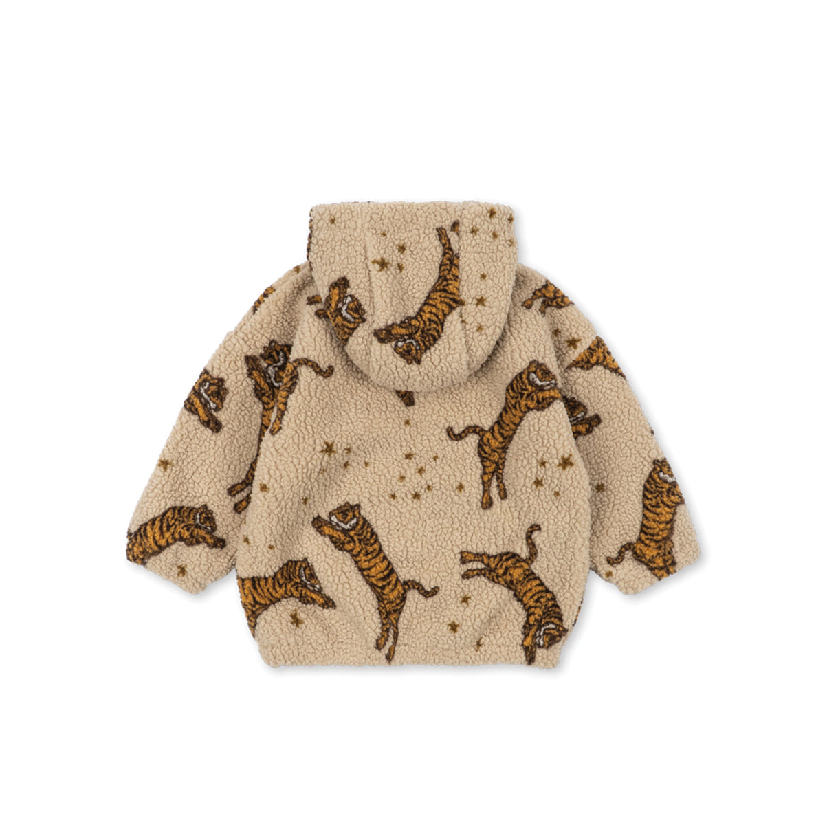 Jody Teddy Hoodie in Tiger