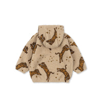 Jody Teddy Hoodie in Tiger