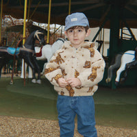 Jody Teddy Hoodie in Tiger