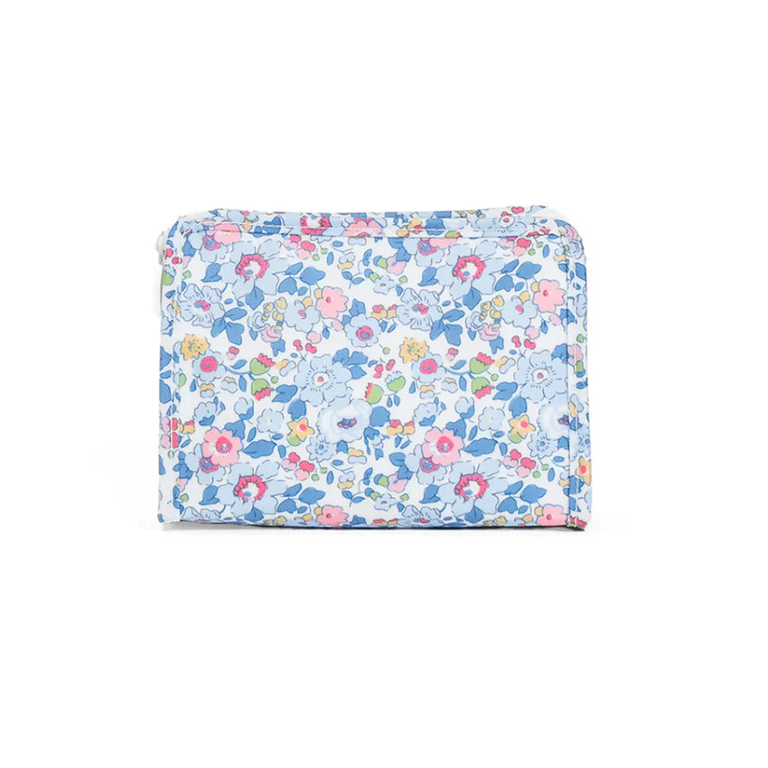 Medium Roadie Bridgehampton Floral Zip Pouch