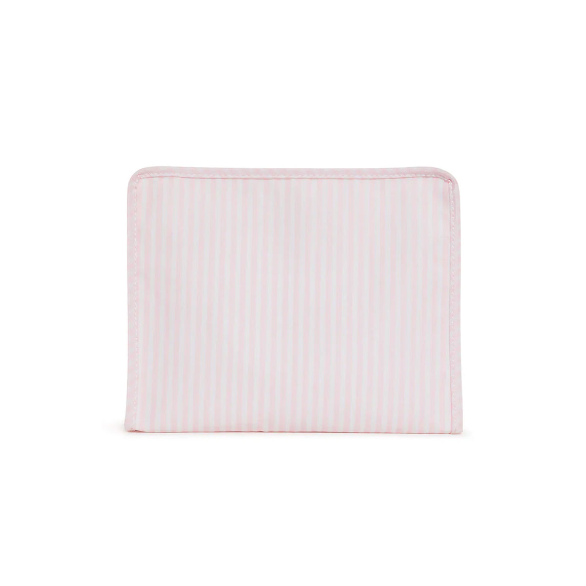 Large Pimlico Pink Stripe Zip Pouch