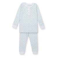 Jack Pacific Palms Blue Pajamas