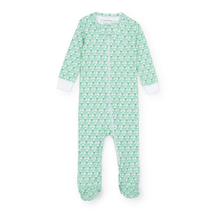 Parker Golf Putting Green Zip Romper